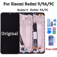 6.53 cali ekran dla Xiaomi Redmi 9A 9C wyświetlacz LCD ekran dotykowy Digitizer dla Redmi 9 LCD wymiana części telefonu montaż 1